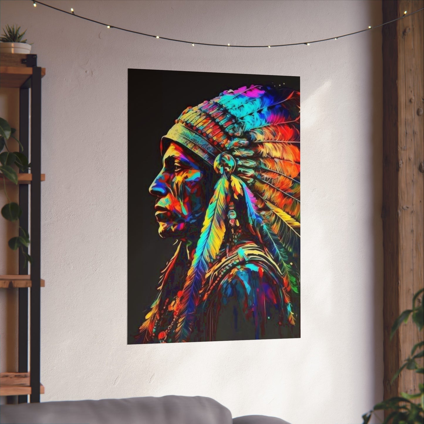 Chief of all colors Matte Vertical Posters