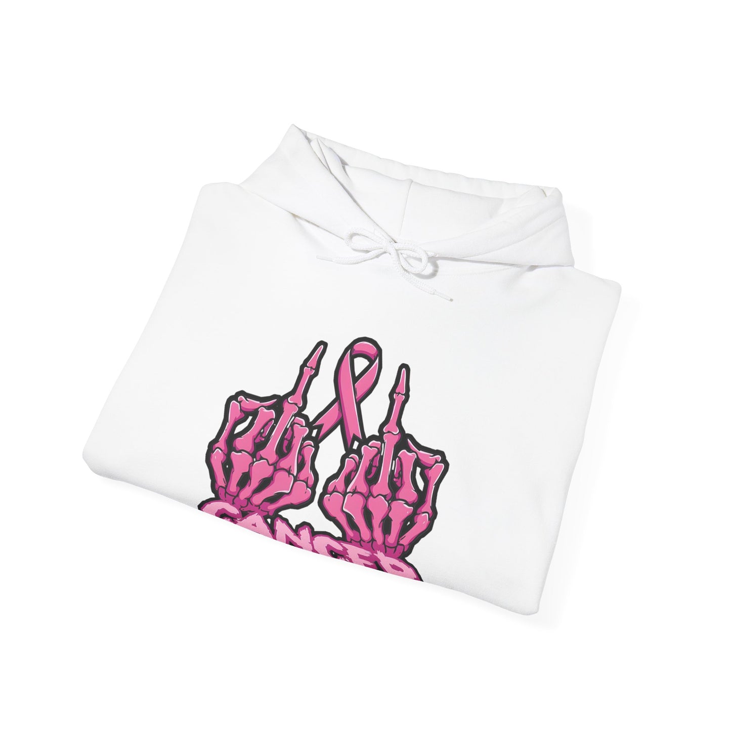 Fk Breast Cancer Hooded Sweatshirt, Supportive Apparel, Gift for Cancer Fighters, Unisex Hoodie, Comfortable & Stylish
