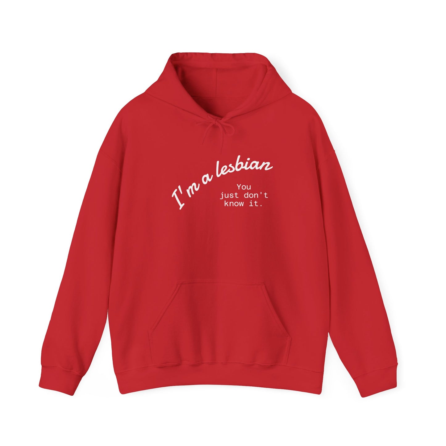I'm a lesbian Hoodie, Unisex Sweatshirt, Casual Wear, Inclusive Gift