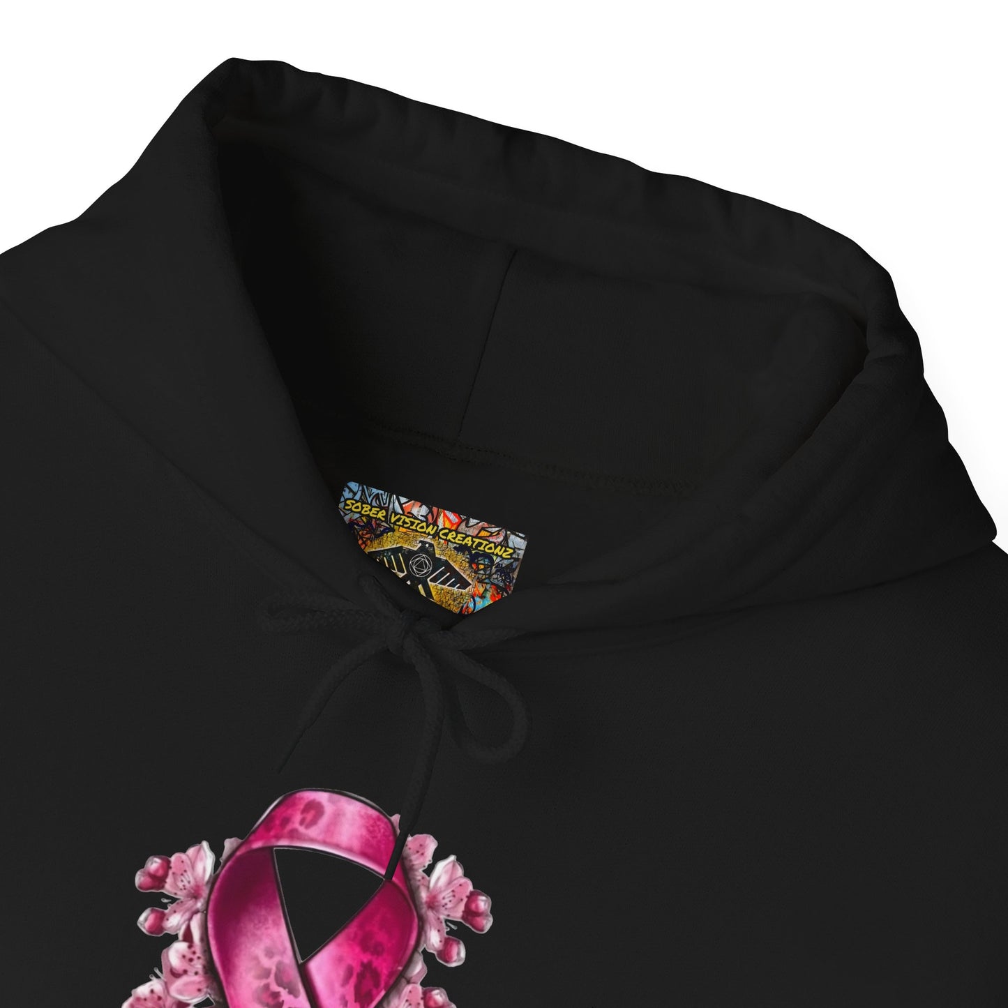 Breast Cancer Awareness, Fighting Hoodie, Cozy Sweatshirt, Supportive Gift, Pink Ribbon, Unisex Pullover, Hopeful Fashion