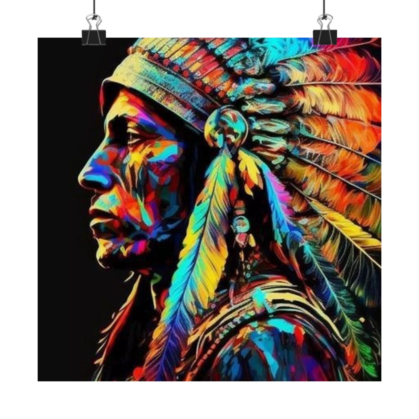 Chief of all colors Matte Vertical Posters