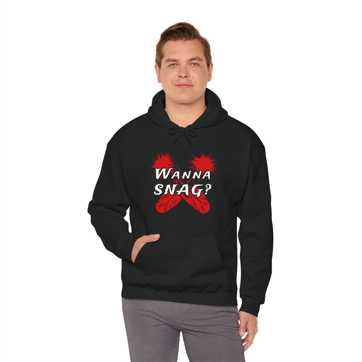 Wanna SNAG Unisex Hoodie, Comfy Sweatshirt, Great for Gifting, Casual Wear, Celebratory Occasions