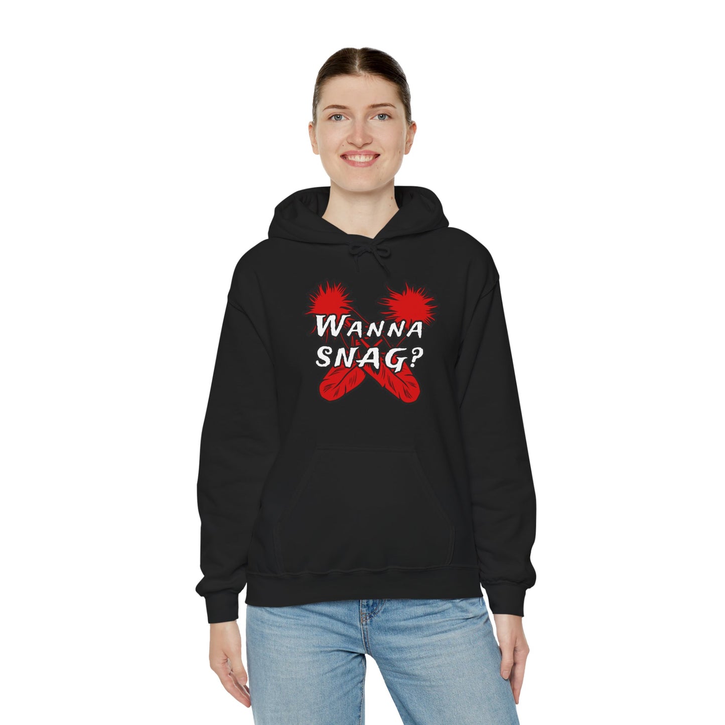 Wanna SNAG Unisex Hoodie, Comfy Sweatshirt, Great for Gifting, Casual Wear, Celebratory Occasions