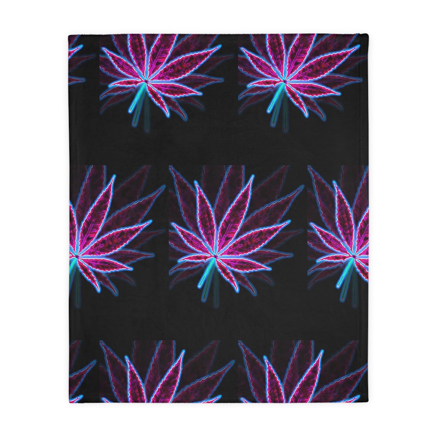 Herbal Medicine Velveteen Microfiber Blanket (Two-sided print)