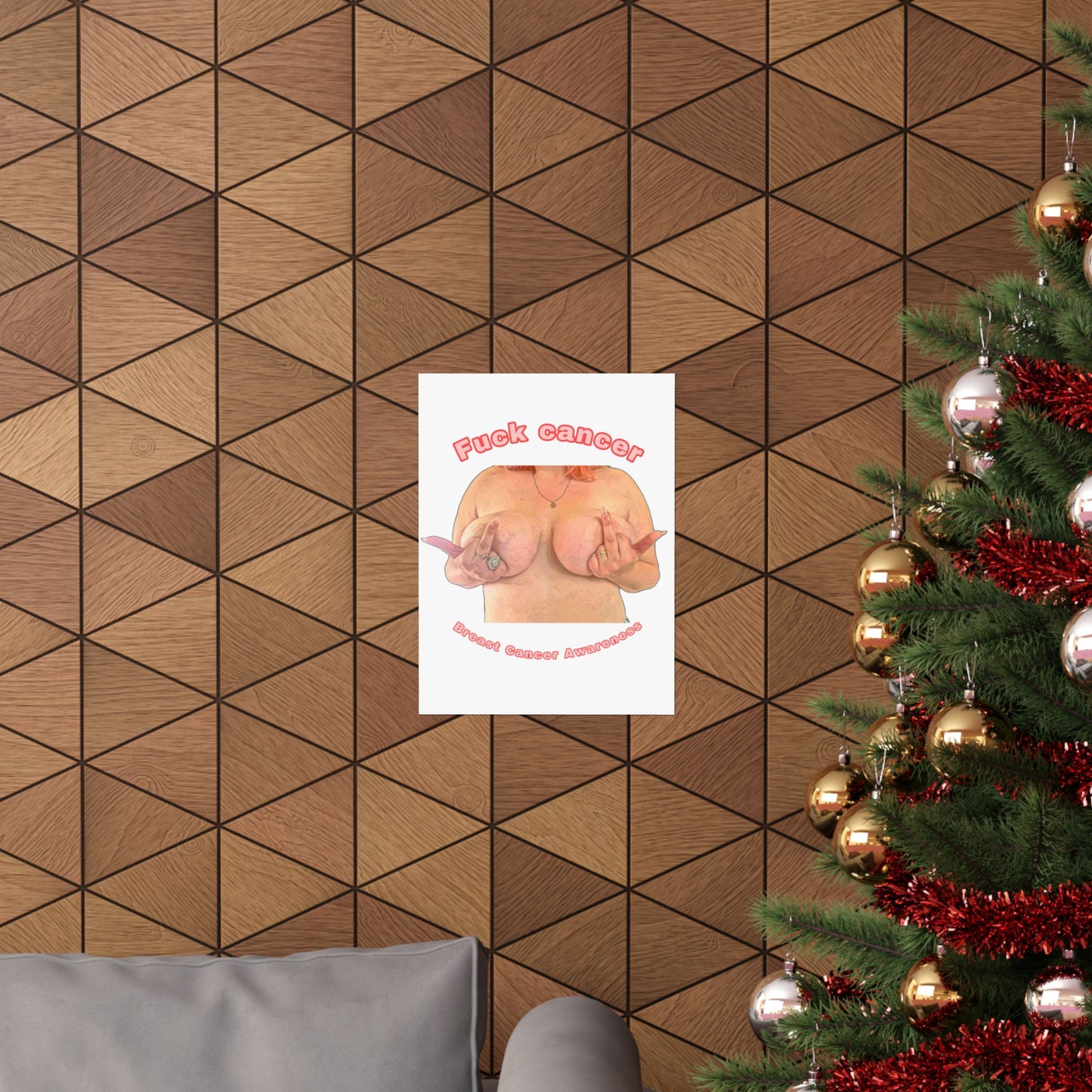 F*ck Cancer Matte Vertical Posters