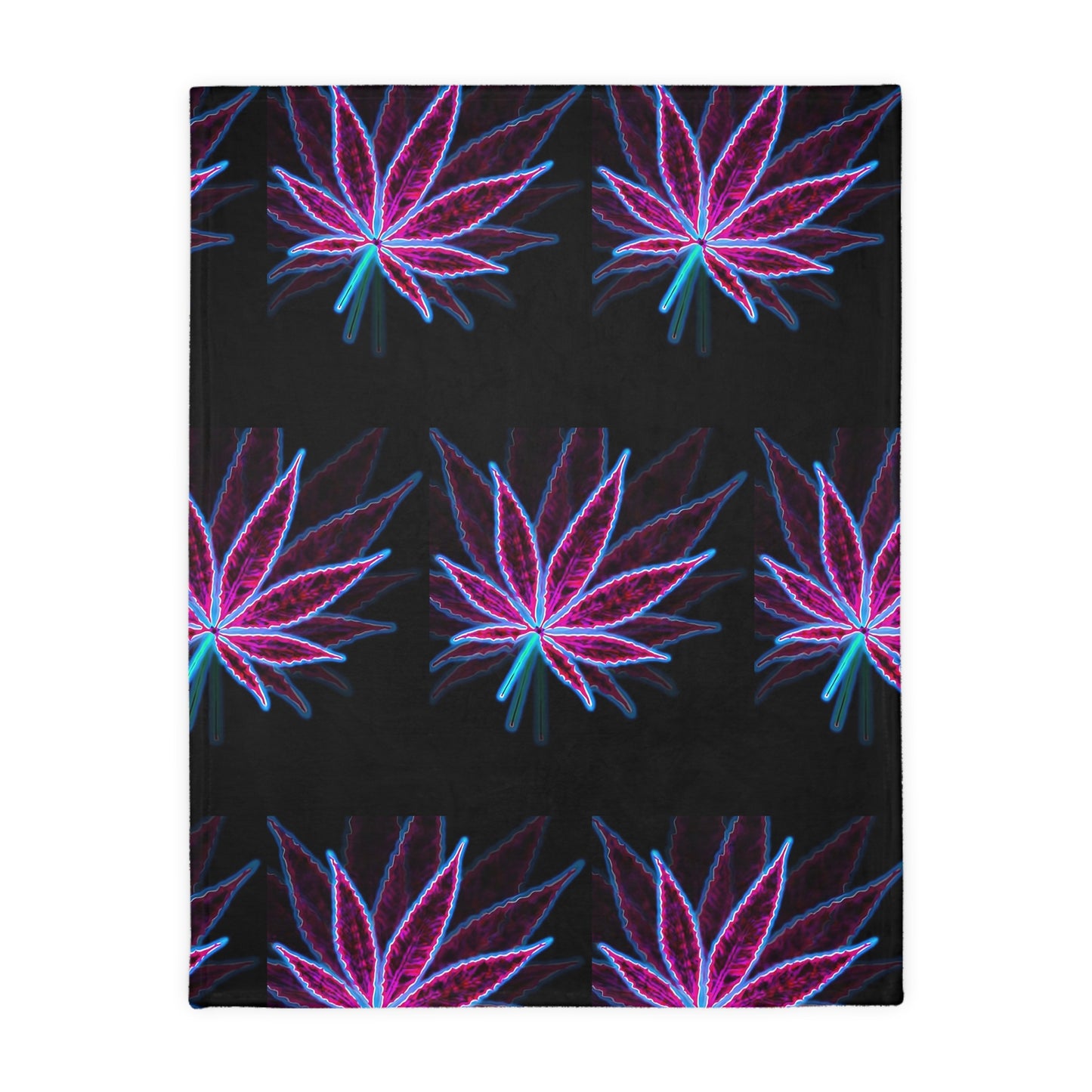 Herbal Medicine Velveteen Microfiber Blanket (Two-sided print)