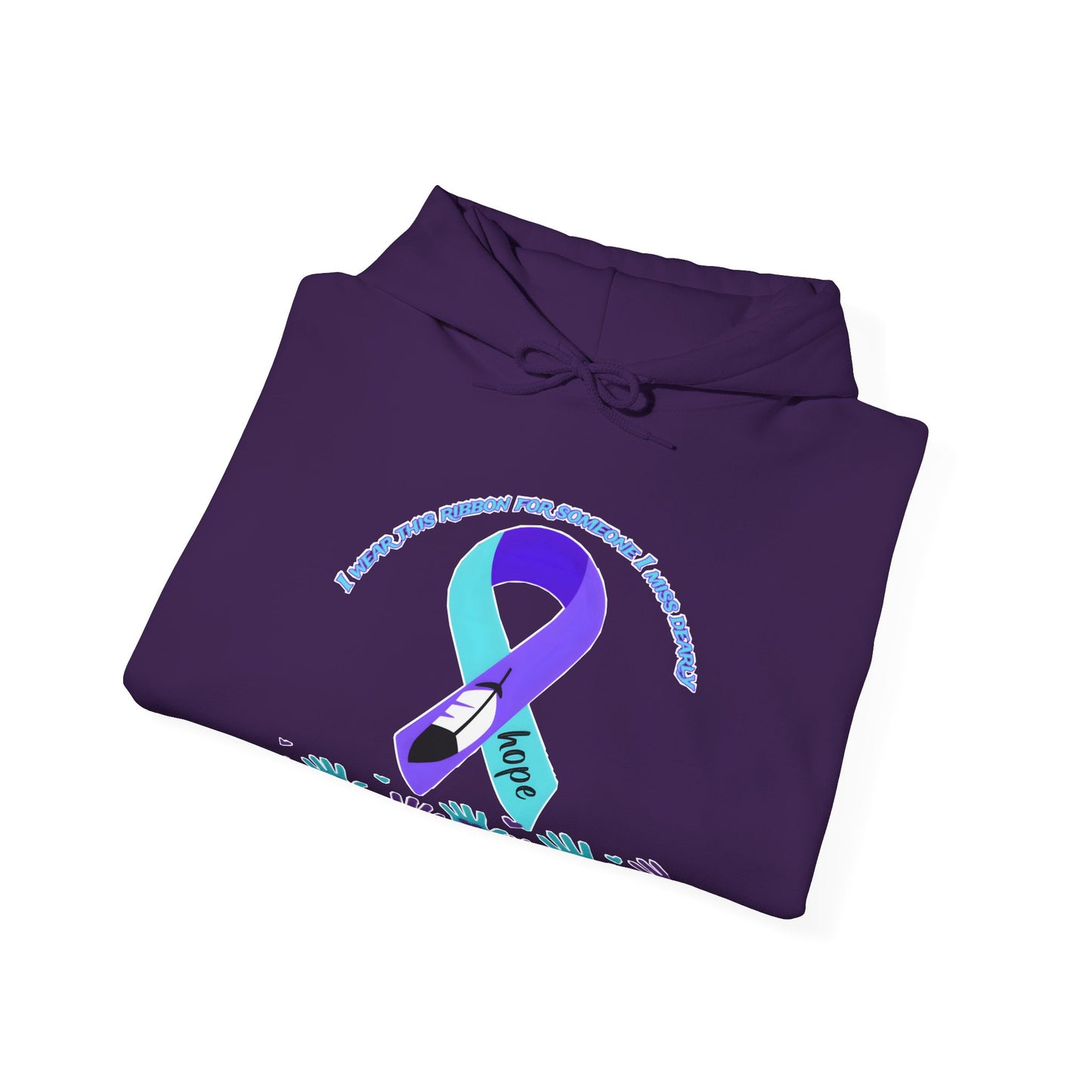 Suicide Prevention Awareness Hoodie, Unisex Support Sweatshirt, Motivational Gift for Activists, Mental Health Awareness, Comfort Wear for Causes