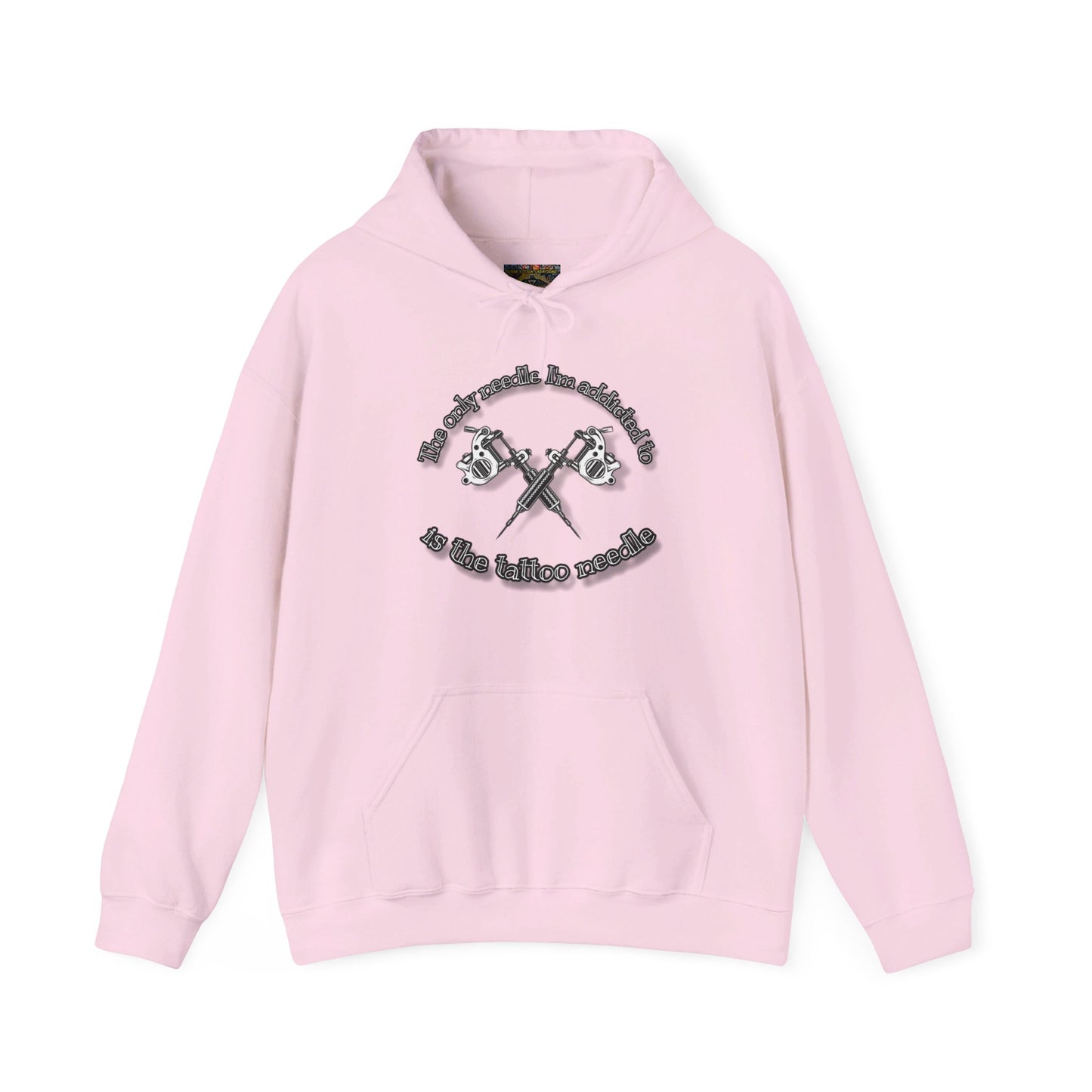 The only needle I'm addicted to Unisex Heavy Blend™ Hooded Sweatshirt