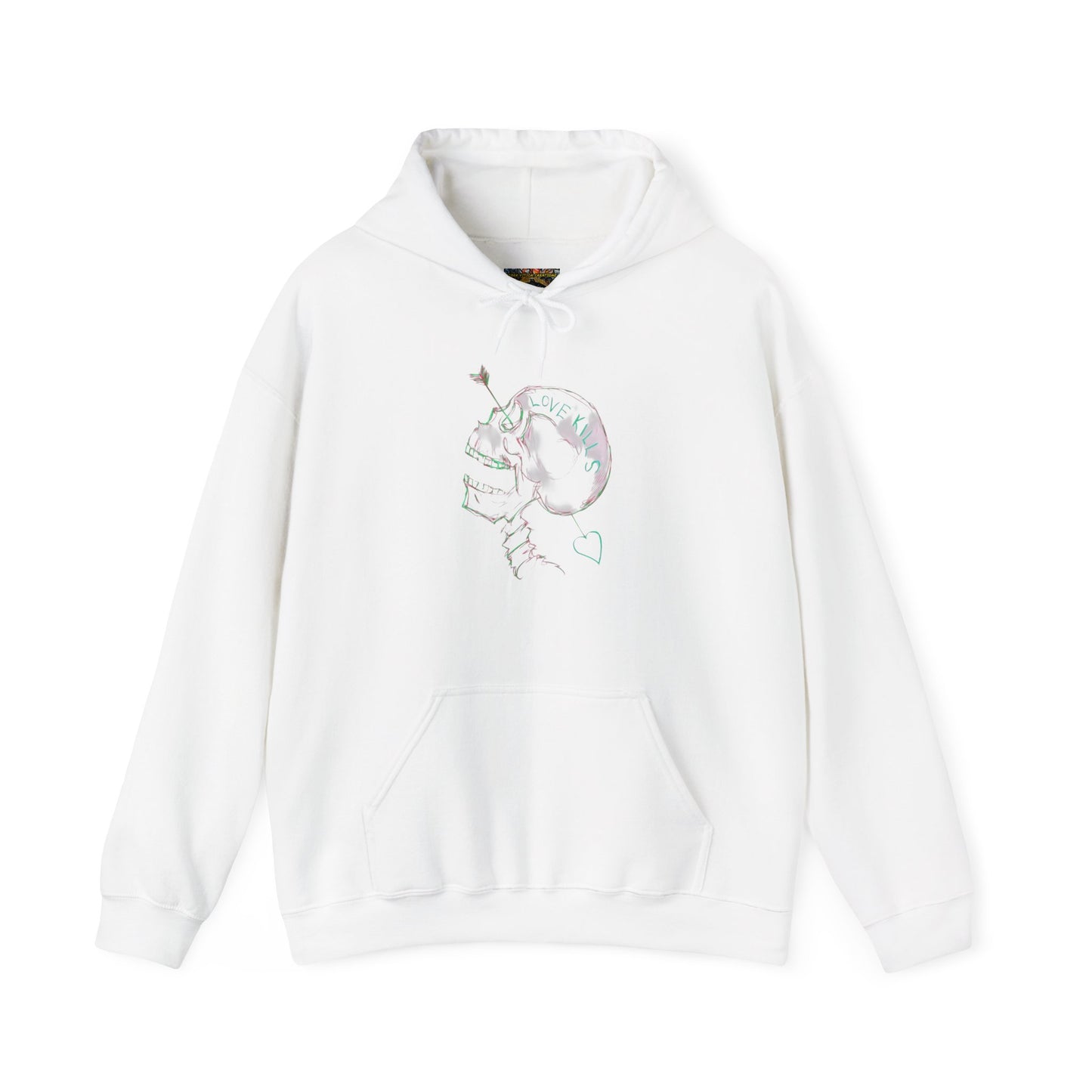 Love Kills Unisex Heavy Blend™ Hooded Sweatshirt