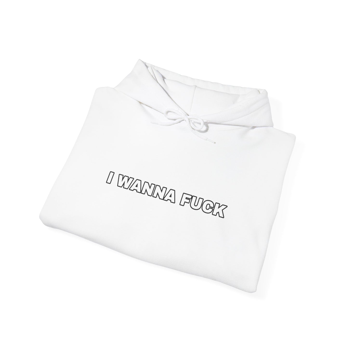 I WANNA FUCKing feel okay Hoodie Unisex Sweatshirt, Casual Streetwear, Funny Gift, Relaxed Fit