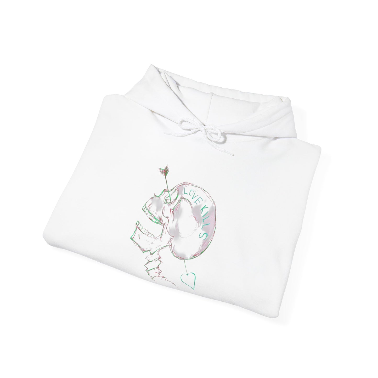 Love Kills Unisex Heavy Blend™ Hooded Sweatshirt