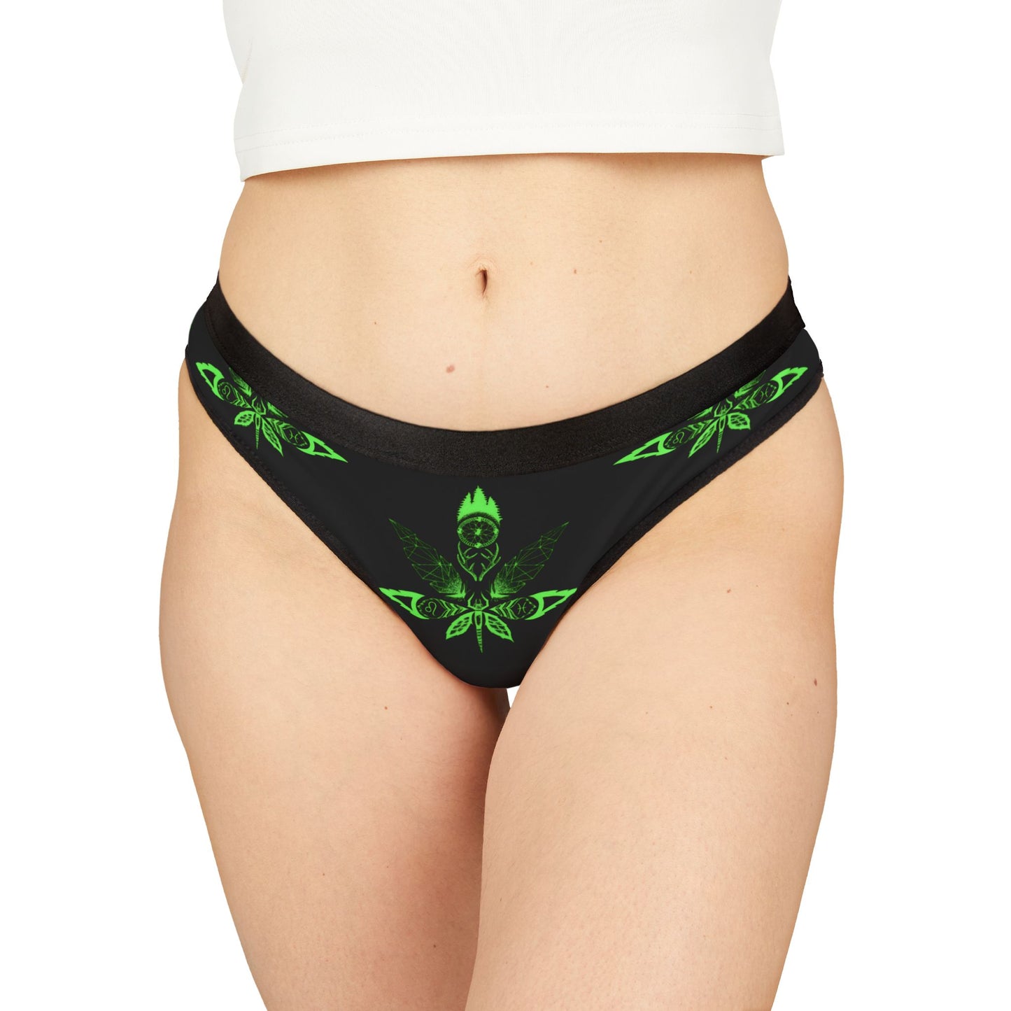 Healing Marijuana Women's Thongs (AOP)