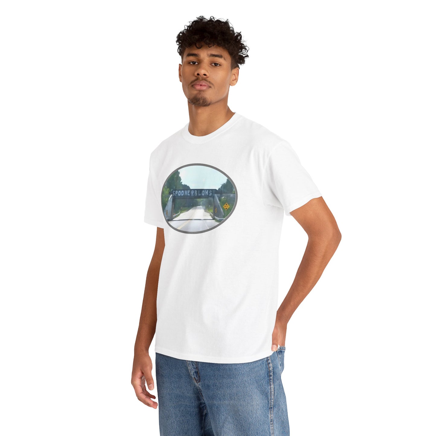 Spooner Blows Unisex Heavy Cotton Tee - Casual Streetwear