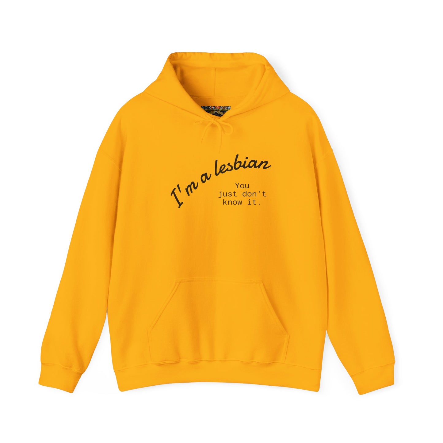 I'm a lesbian Hoodie, Unisex Sweatshirt, Casual Wear, Inclusive Gift