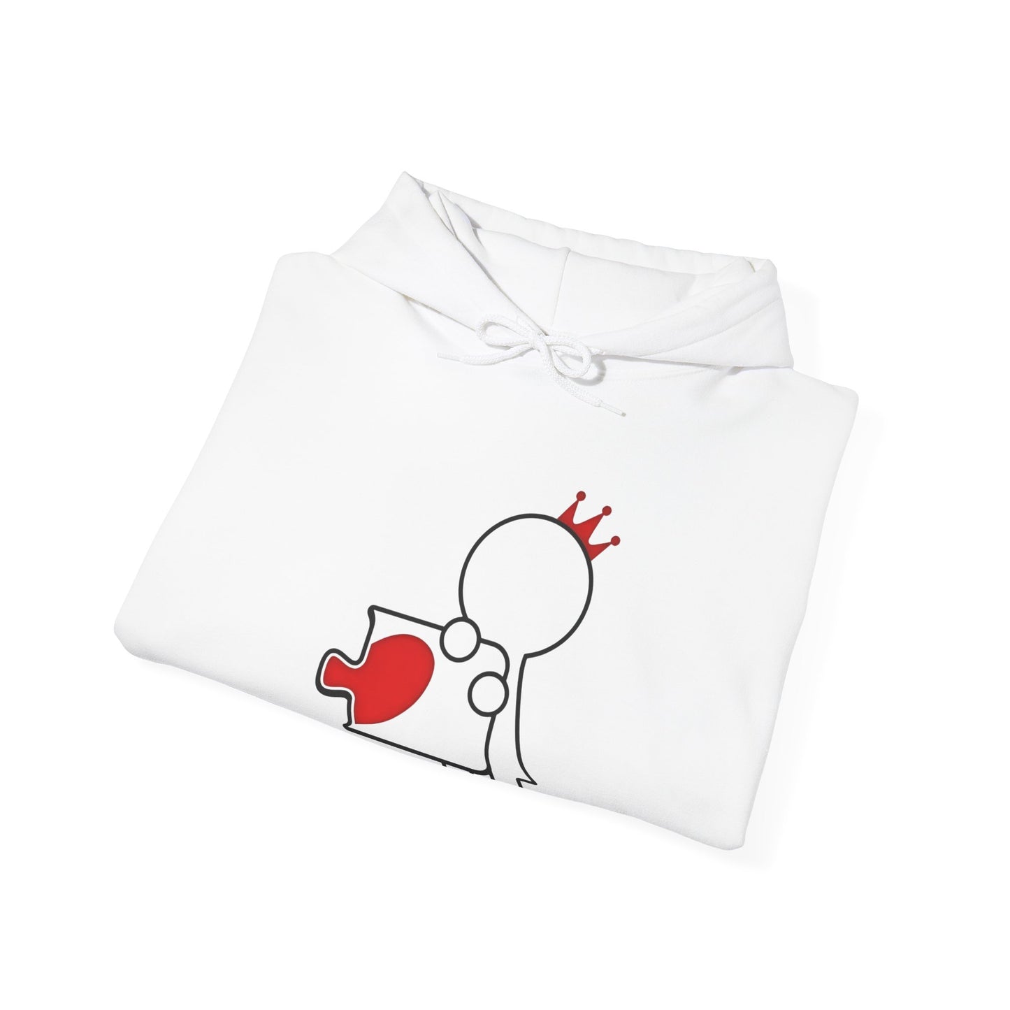 Jigsaw Queen Unisex Heavy Blend™ Hooded Sweatshirt