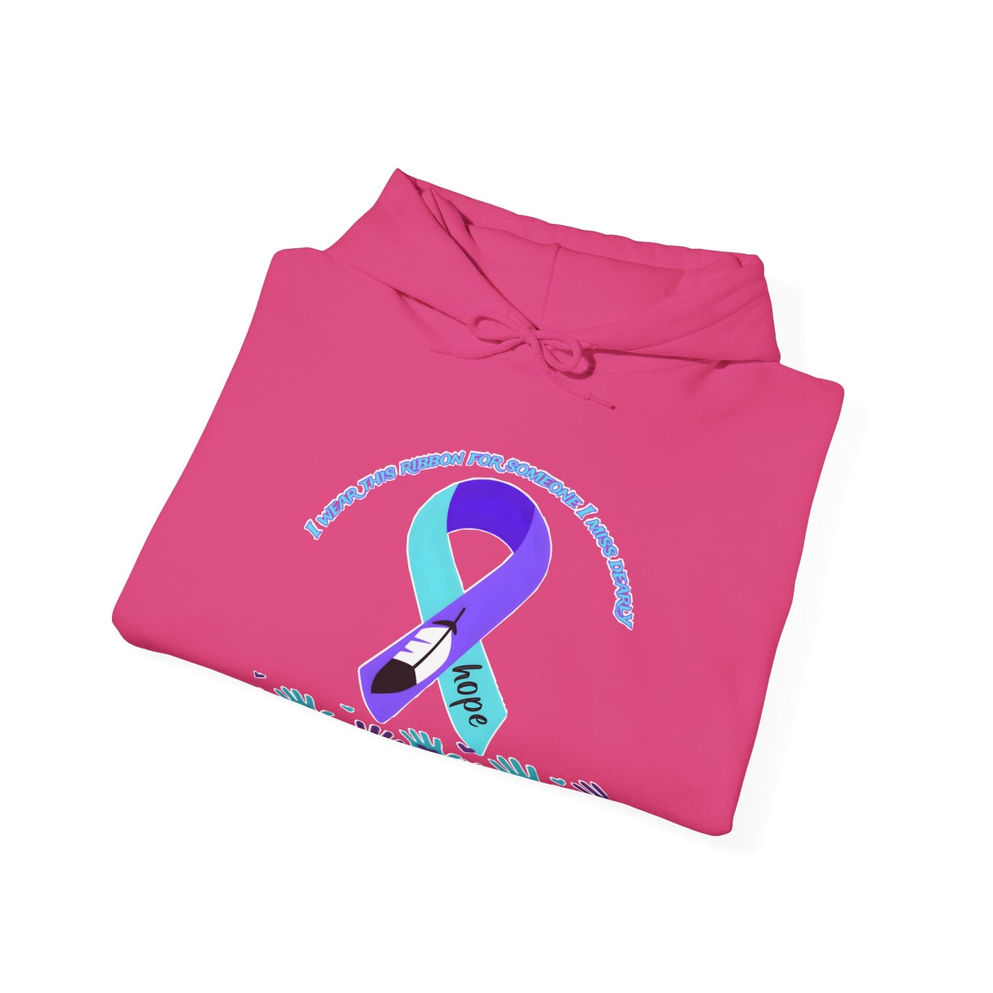 Suicide Prevention Awareness Hoodie, Unisex Support Sweatshirt, Motivational Gift for Activists, Mental Health Awareness, Comfort Wear for Causes
