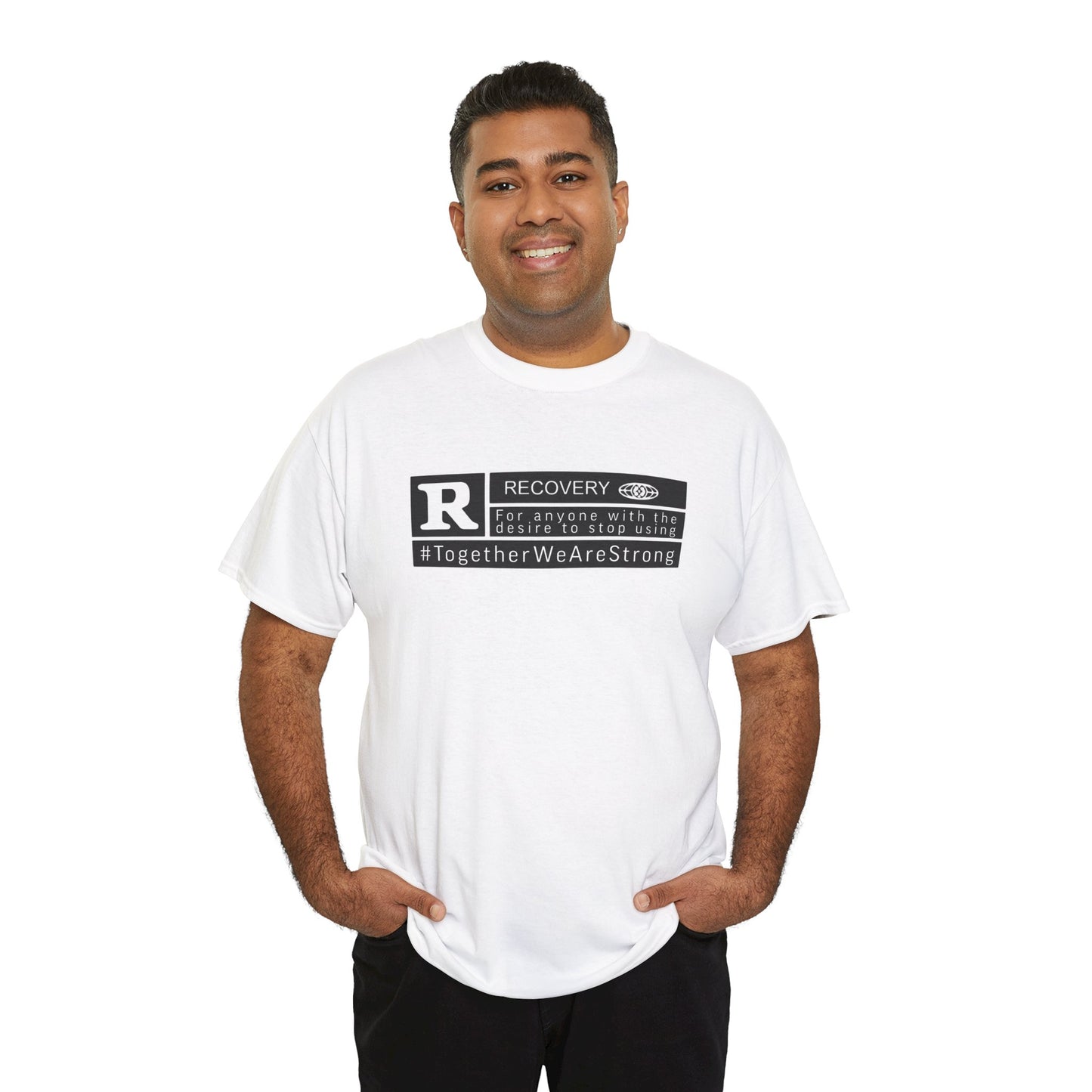 Rated R for Recovery Unisex Heavy Cotton Tee