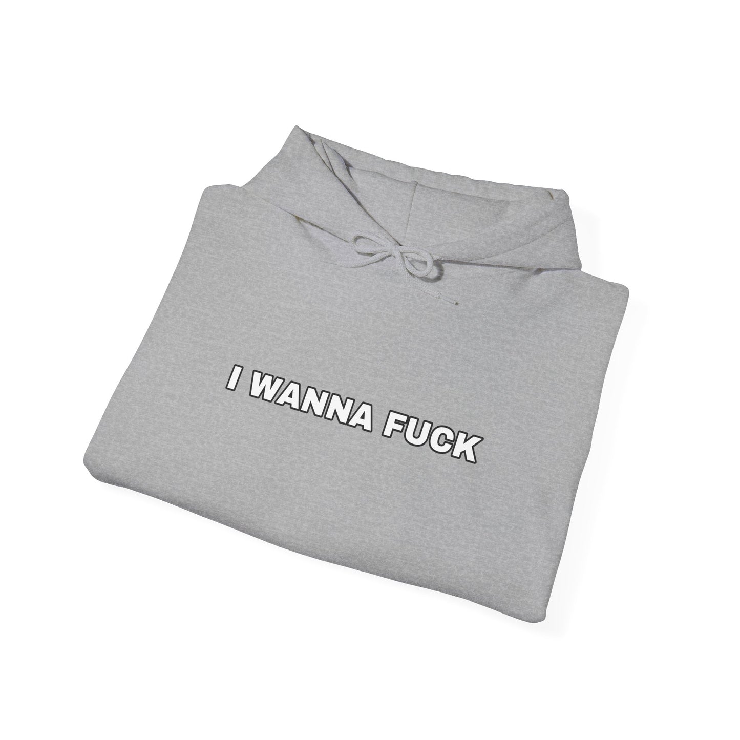 I WANNA FUCKing feel okay Hoodie Unisex Sweatshirt, Casual Streetwear, Funny Gift, Relaxed Fit