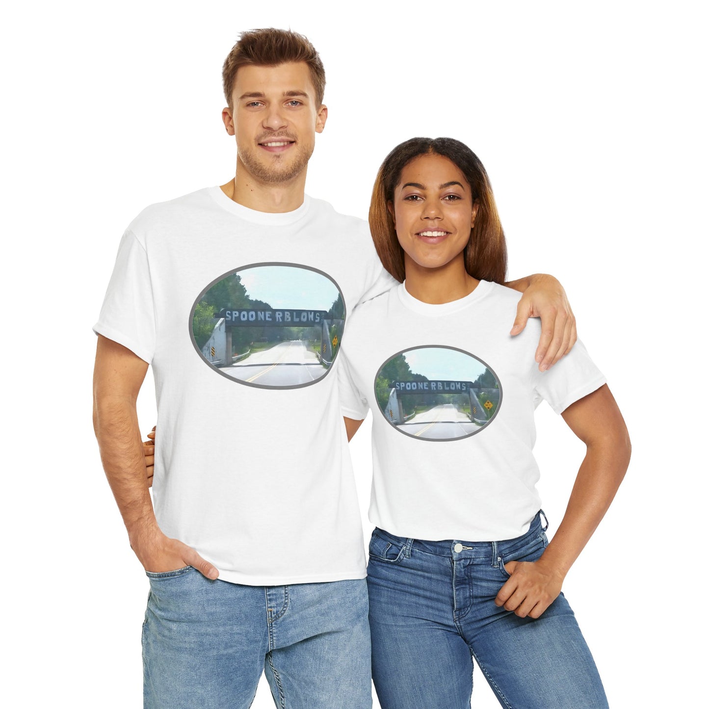 Spooner Blows Unisex Heavy Cotton Tee - Casual Streetwear