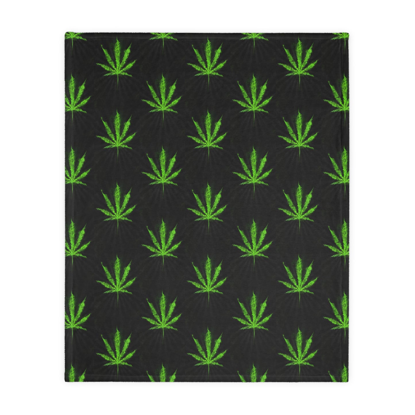 Herbal Medicine Velveteen Microfiber Blanket (Two-sided print)