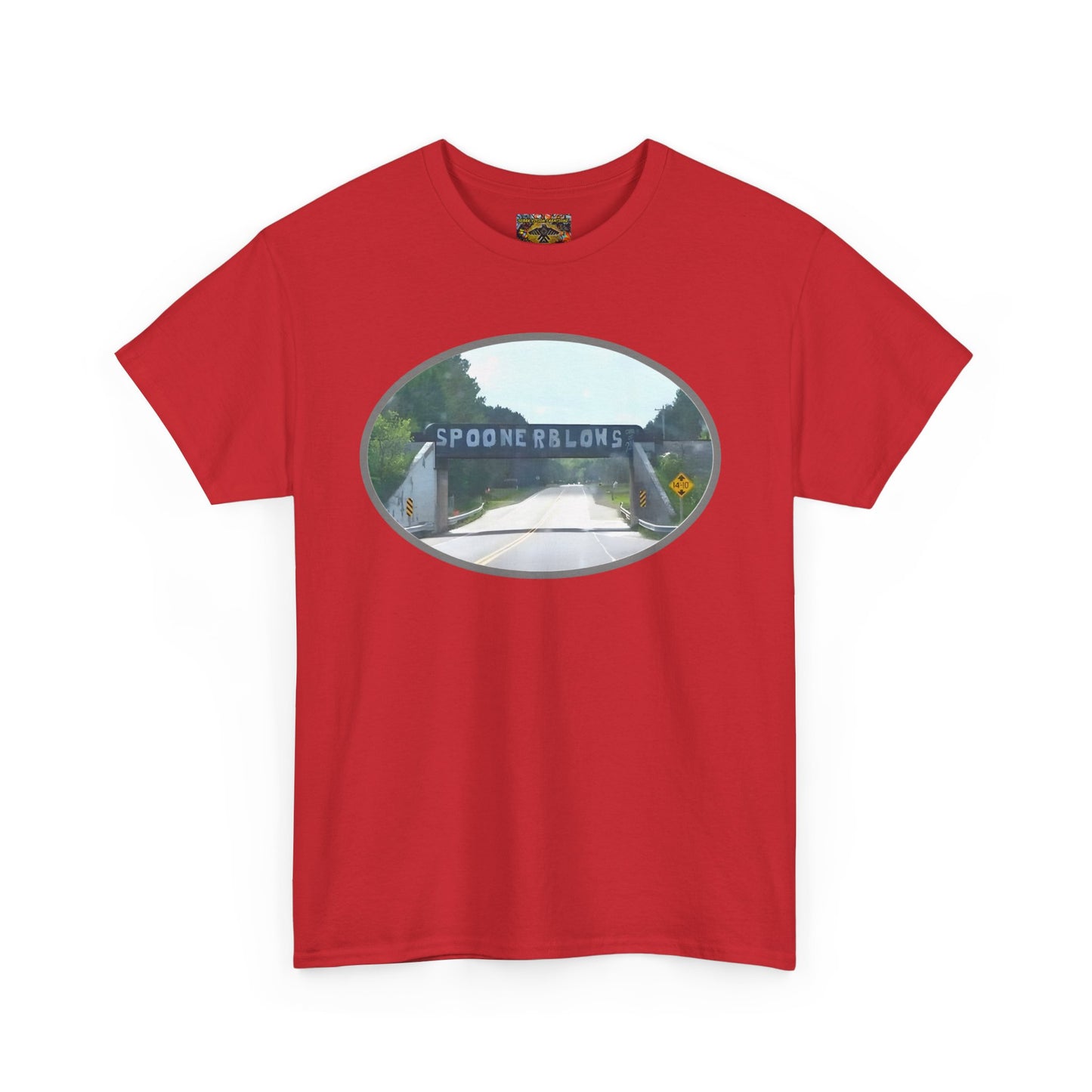 Spooner Blows Unisex Heavy Cotton Tee - Casual Streetwear