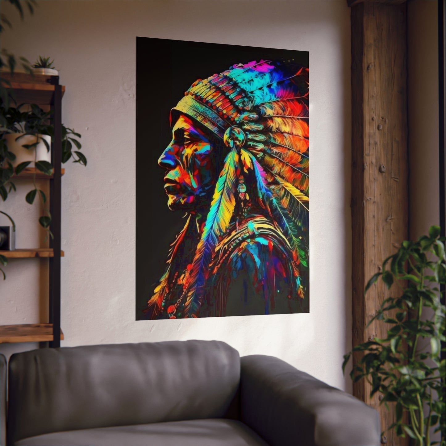 Chief of all colors Matte Vertical Posters