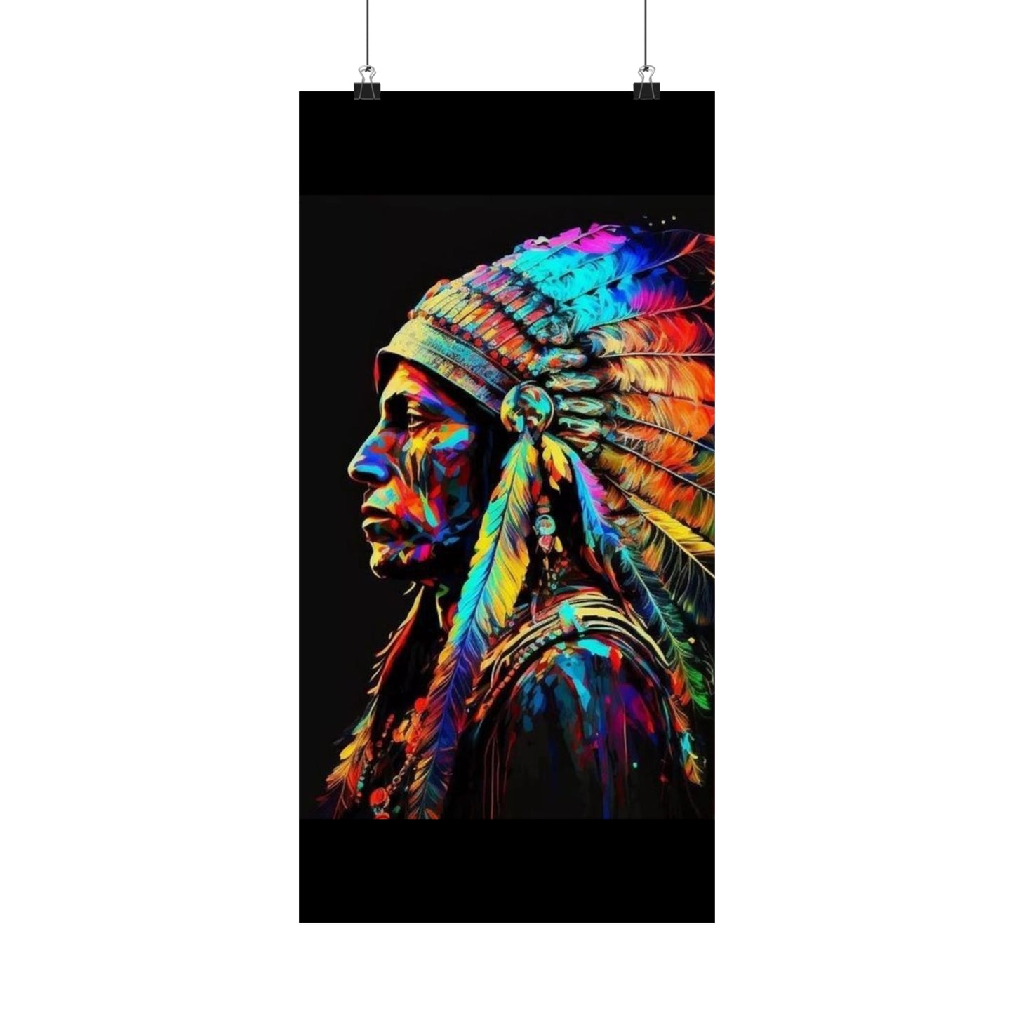 Chief of all colors Matte Vertical Posters