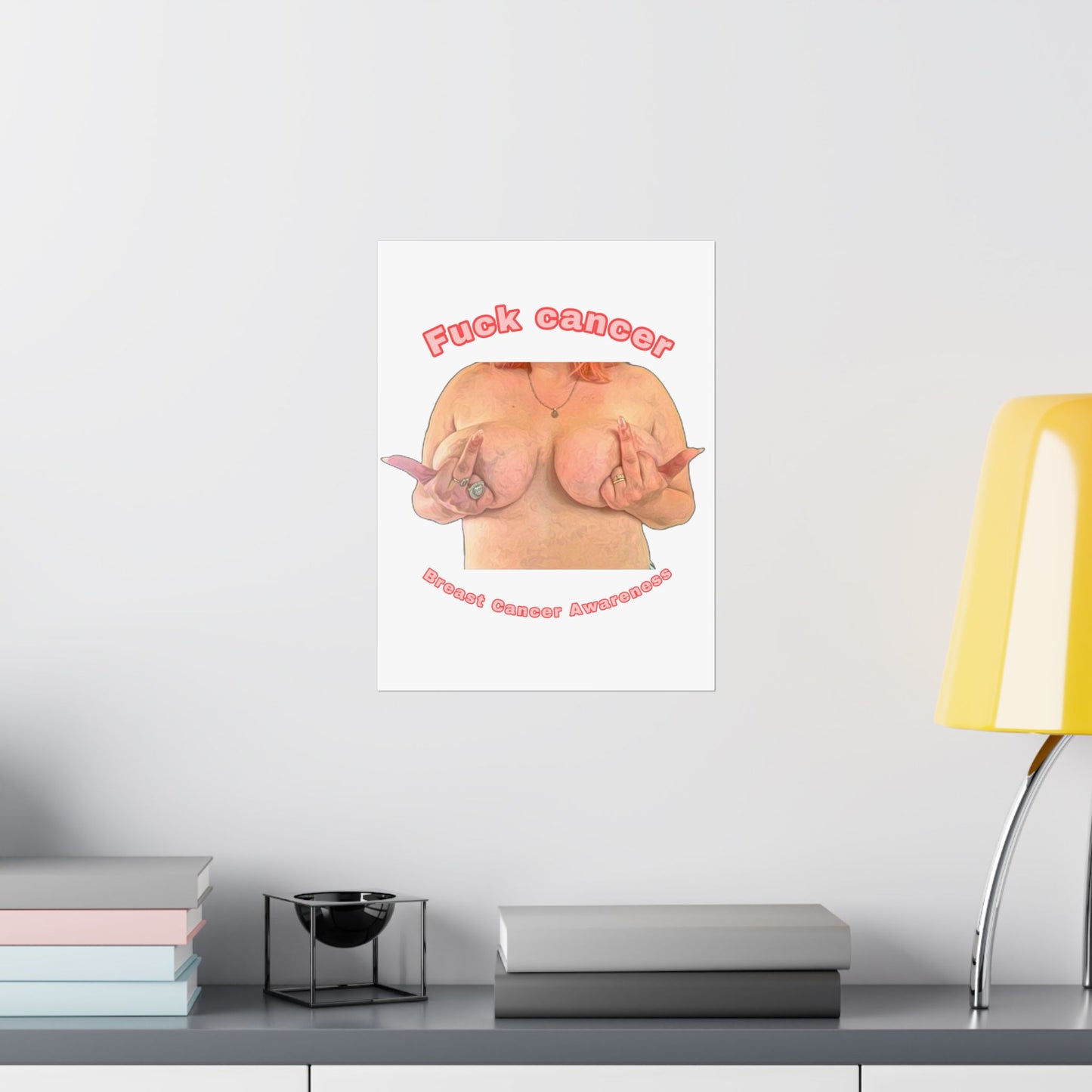 F*ck Cancer Matte Vertical Posters