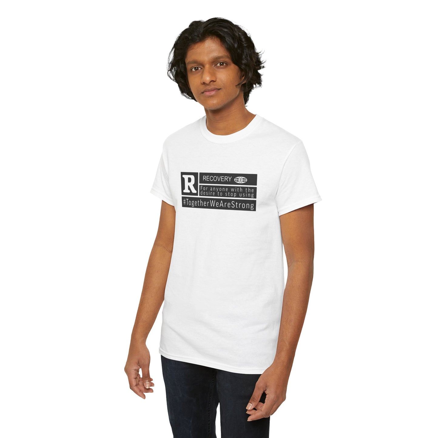 Rated R for Recovery Unisex Heavy Cotton Tee