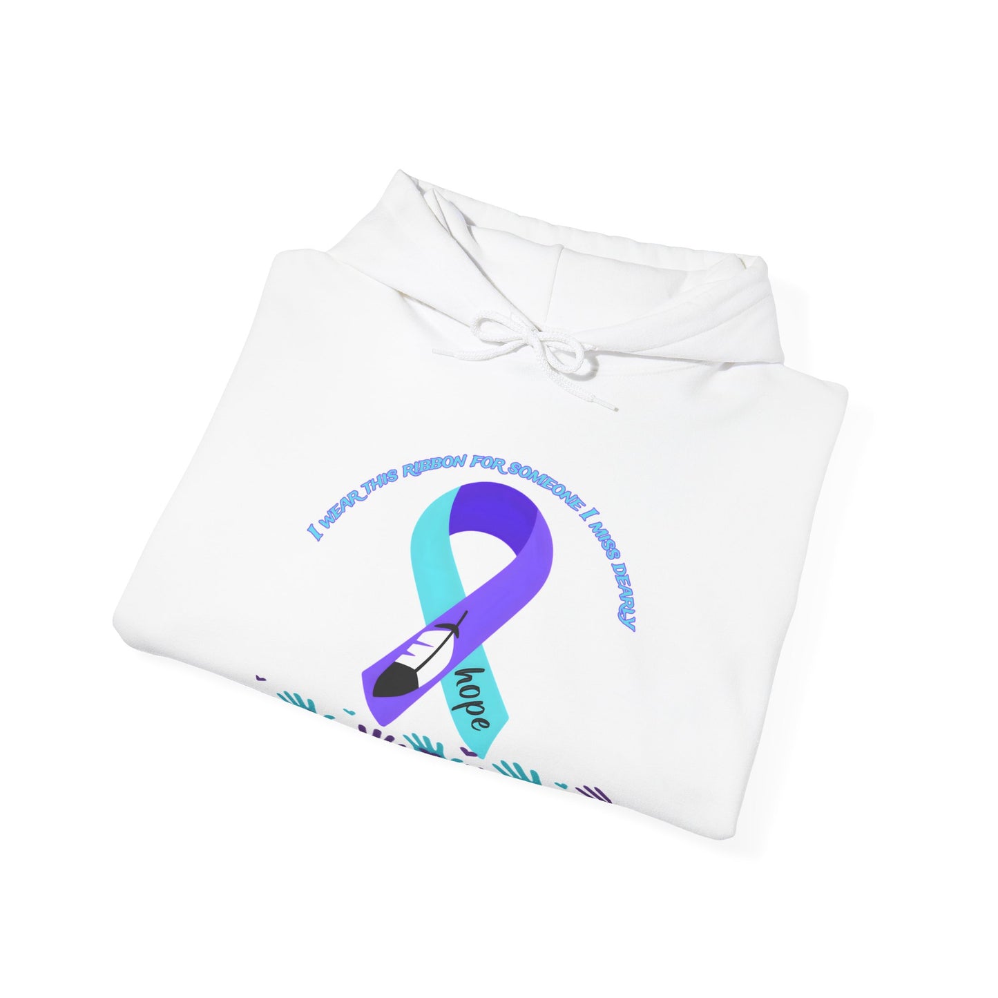 Suicide Prevention Awareness Hoodie, Unisex Support Sweatshirt, Motivational Gift for Activists, Mental Health Awareness, Comfort Wear for Causes