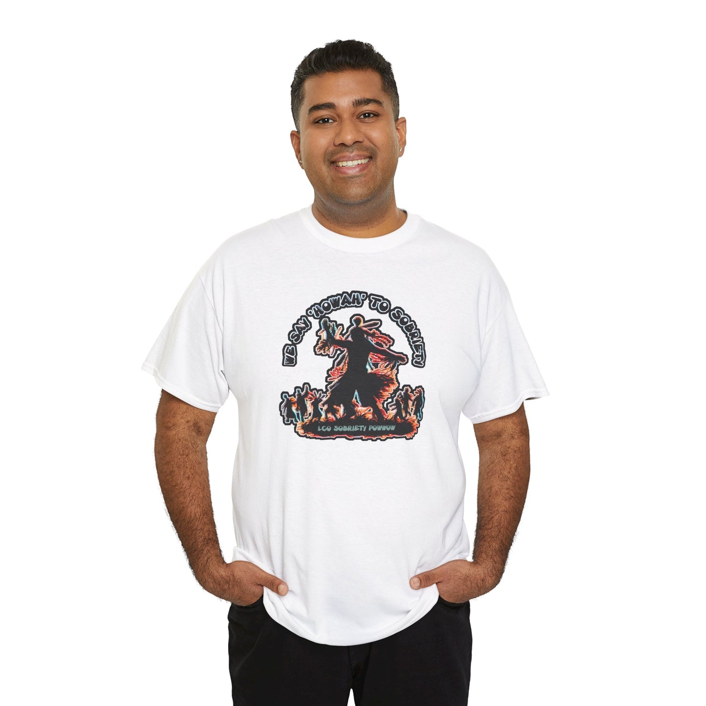 We say HOWAH to sobriety - Bold Graphic, Casual Wear, Gift for Friends, Summer Vibes, Music Festival Outfit, Everyday Comfort