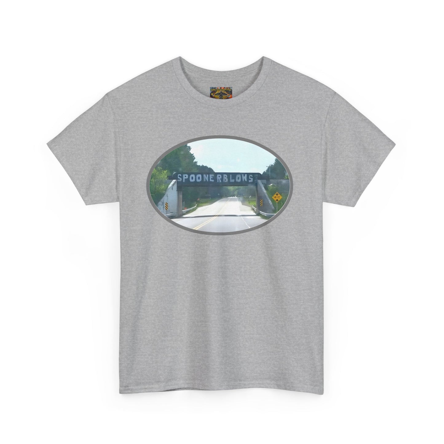 Spooner Blows Unisex Heavy Cotton Tee - Casual Streetwear