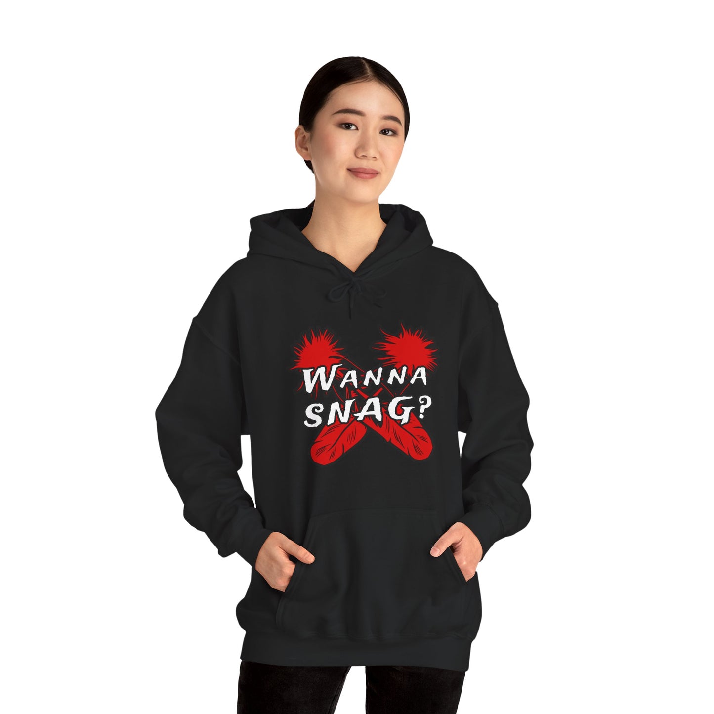 Wanna SNAG Unisex Hoodie, Comfy Sweatshirt, Great for Gifting, Casual Wear, Celebratory Occasions