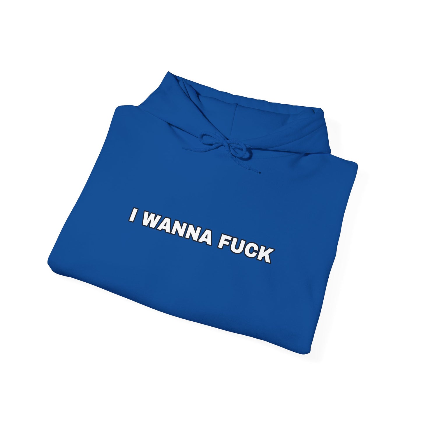 I WANNA FUCKing feel okay Hoodie Unisex Sweatshirt, Casual Streetwear, Funny Gift, Relaxed Fit