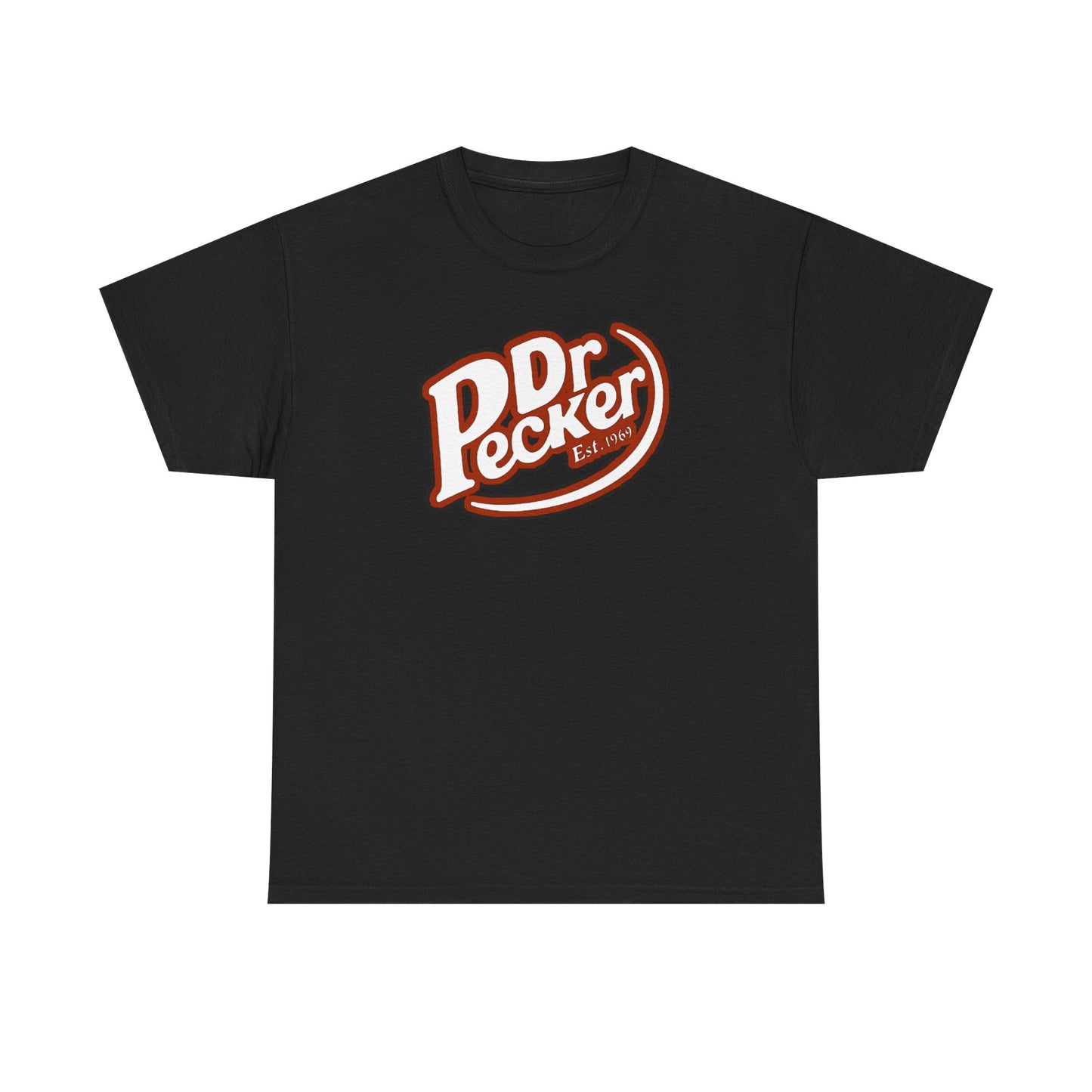 Dr Pecker Vintage Unisex Heavy Cotton Tee, Funny Graphic Tee, Quirky Gift, Casual Wear, Perfect for Parties, Great for Birthdays