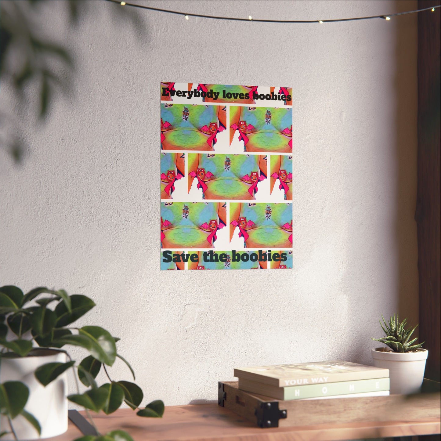 Everybody loves boobies Matte Vertical Posters