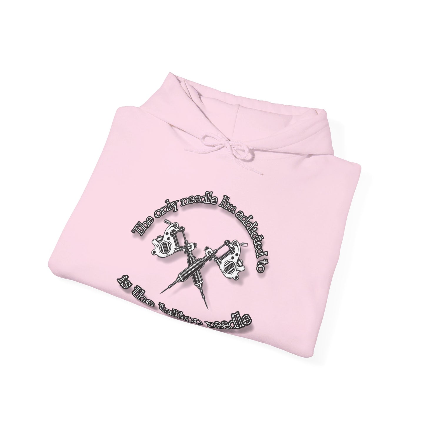 The only needle I'm addicted to Unisex Heavy Blend™ Hooded Sweatshirt