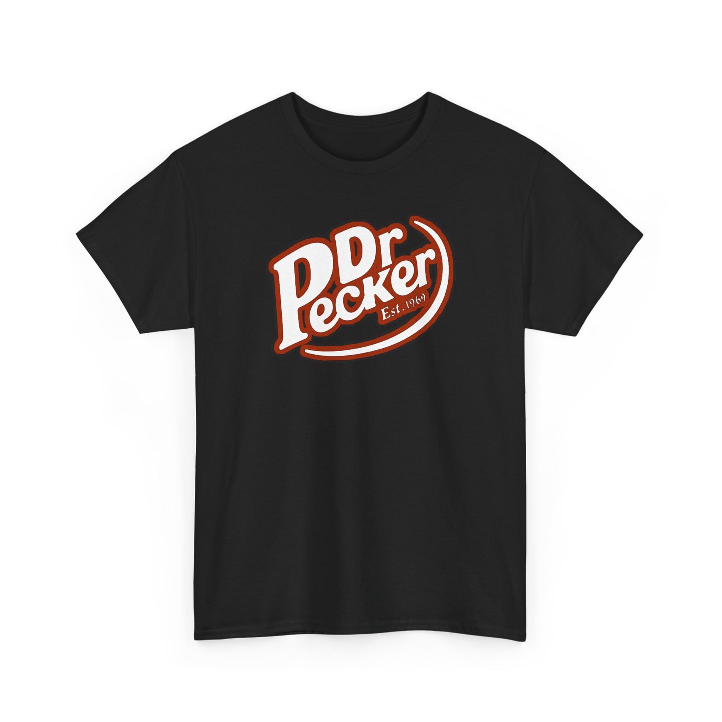 Dr Pecker Vintage Unisex Heavy Cotton Tee, Funny Graphic Tee, Quirky Gift, Casual Wear, Perfect for Parties, Great for Birthdays