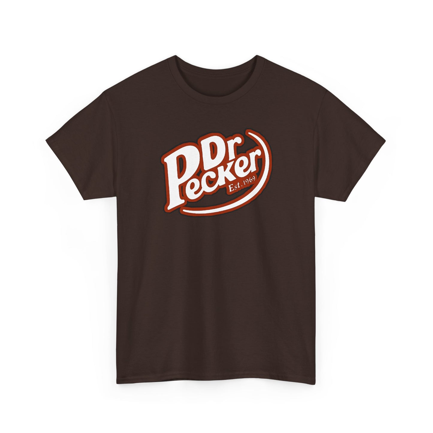 Dr Pecker Vintage Unisex Heavy Cotton Tee, Funny Graphic Tee, Quirky Gift, Casual Wear, Perfect for Parties, Great for Birthdays