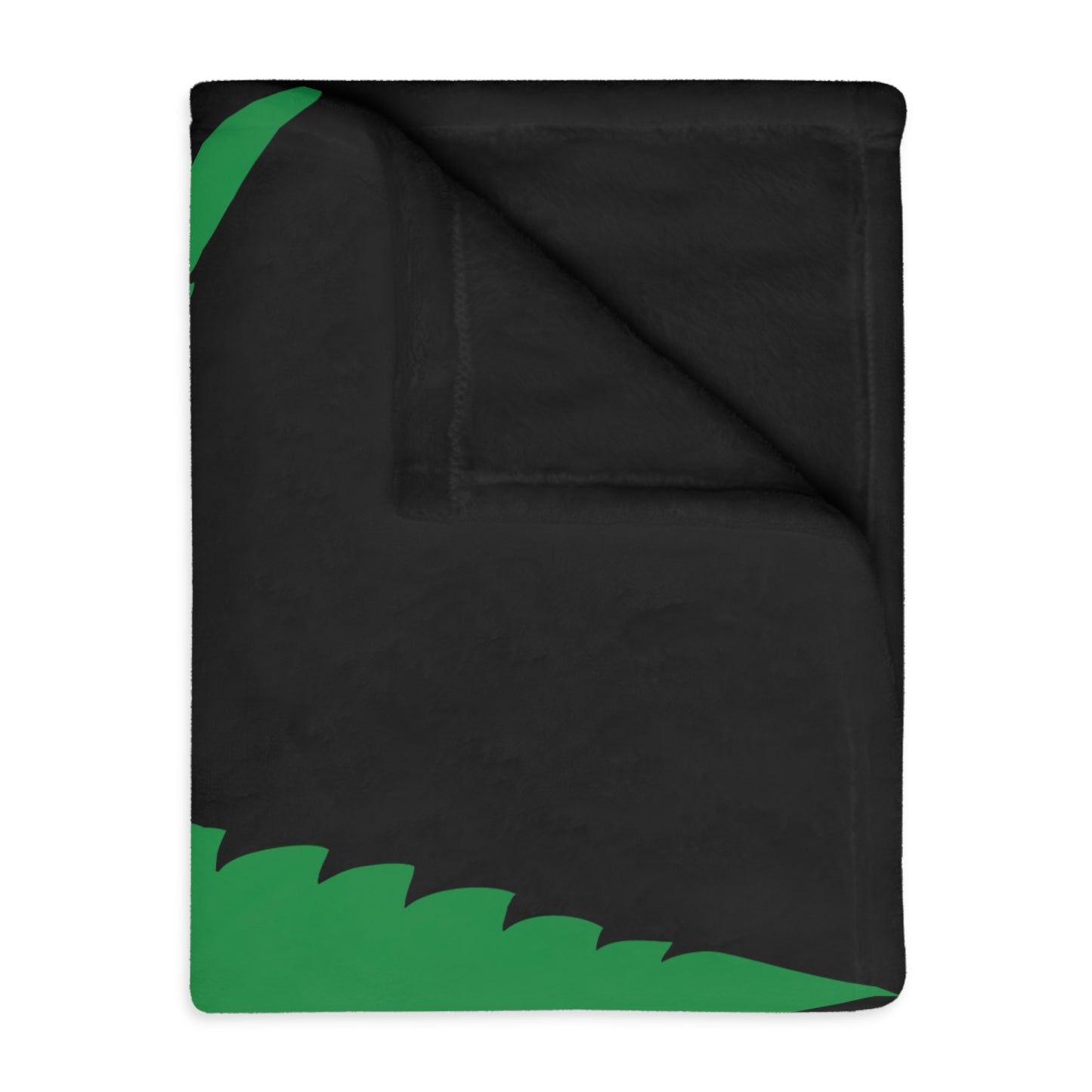 It's organic Velveteen Microfiber Blanket (Two-sided print)