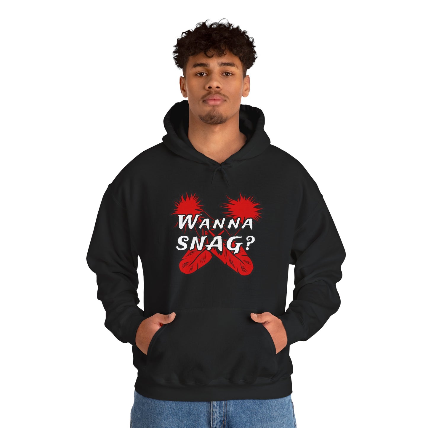 Wanna SNAG Unisex Hoodie, Comfy Sweatshirt, Great for Gifting, Casual Wear, Celebratory Occasions