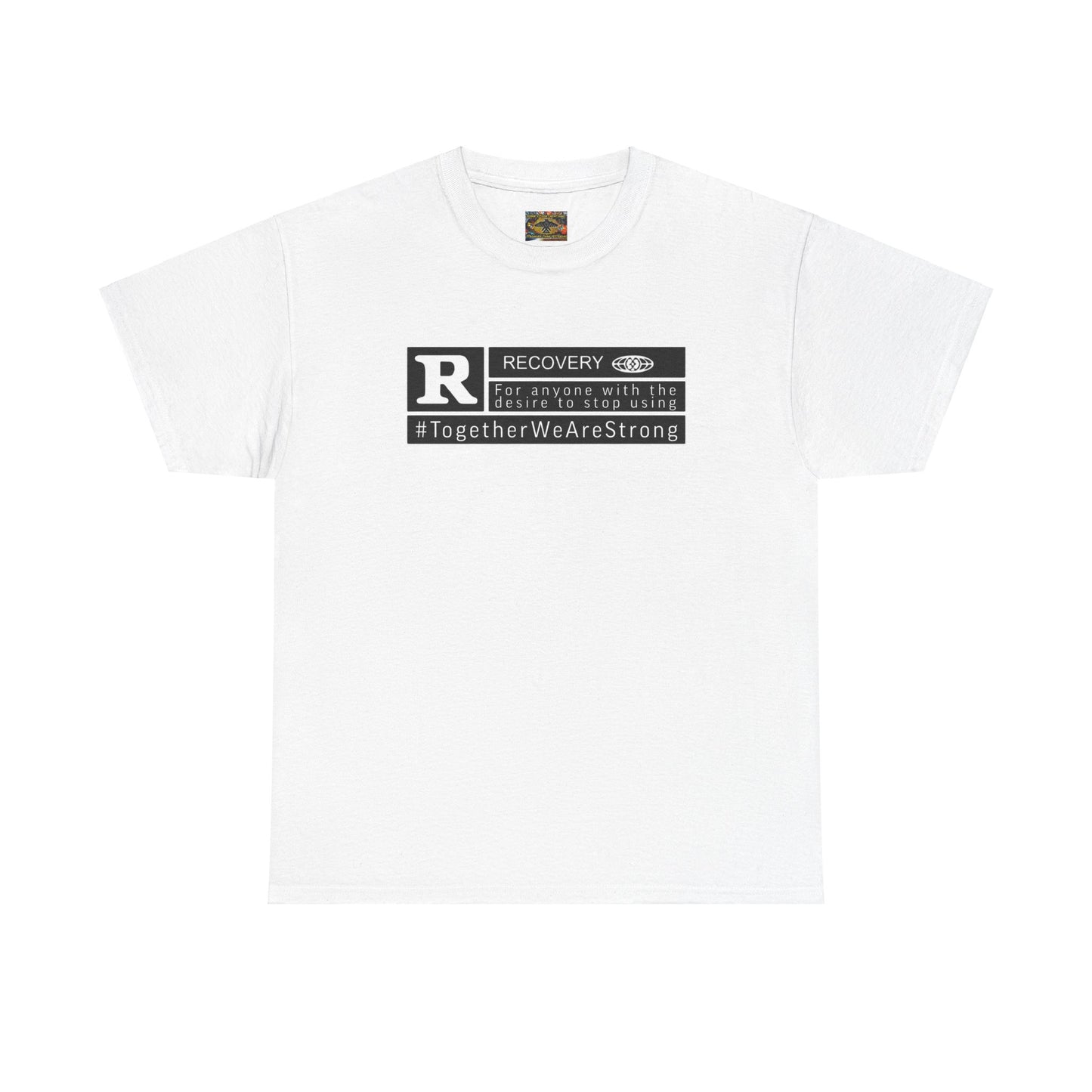 Rated R for Recovery Unisex Heavy Cotton Tee