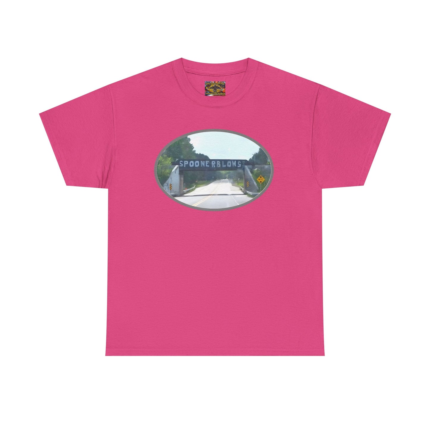 Spooner Blows Unisex Heavy Cotton Tee - Casual Streetwear