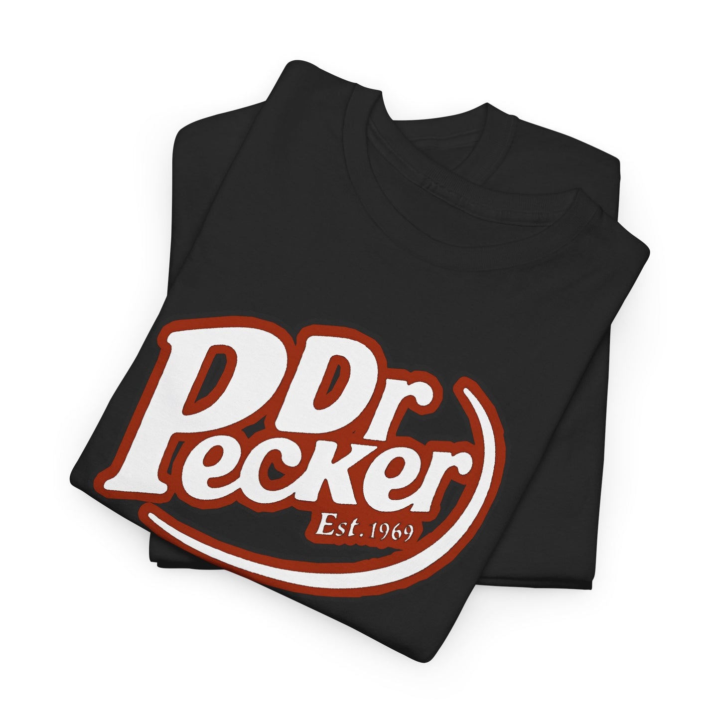 Dr Pecker Vintage Unisex Heavy Cotton Tee, Funny Graphic Tee, Quirky Gift, Casual Wear, Perfect for Parties, Great for Birthdays
