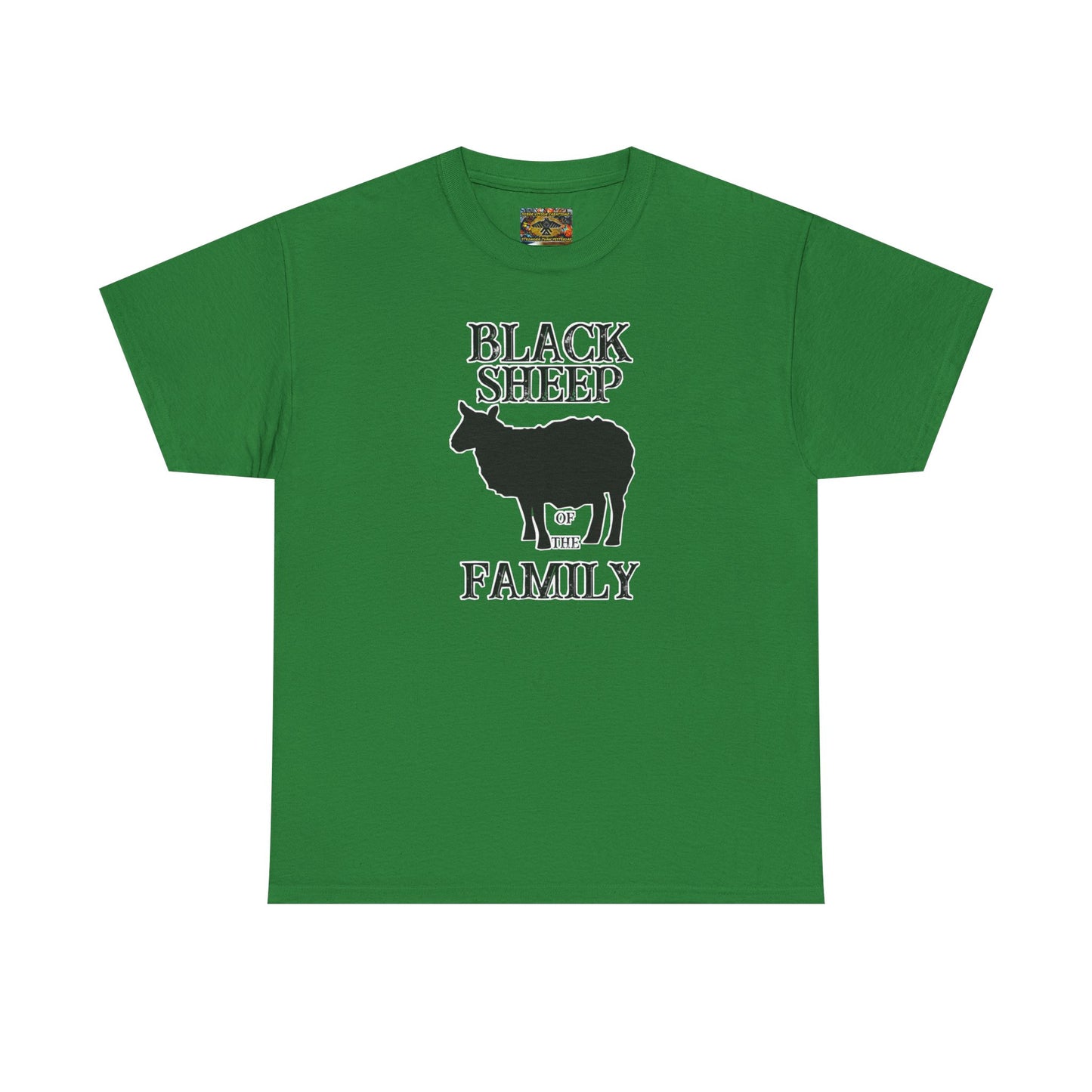 Black Sheep Of The Family Unisex Heavy Cotton Tee | Funny Family Shirt, Gift for Family Reunions, Casual Wear, Unique Gift