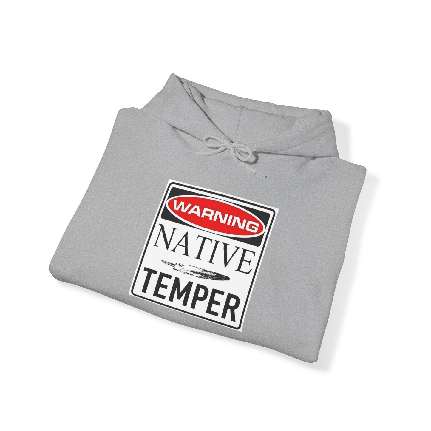 Warning Native temper Unisex Heavy Blend™ Hooded Sweatshirt