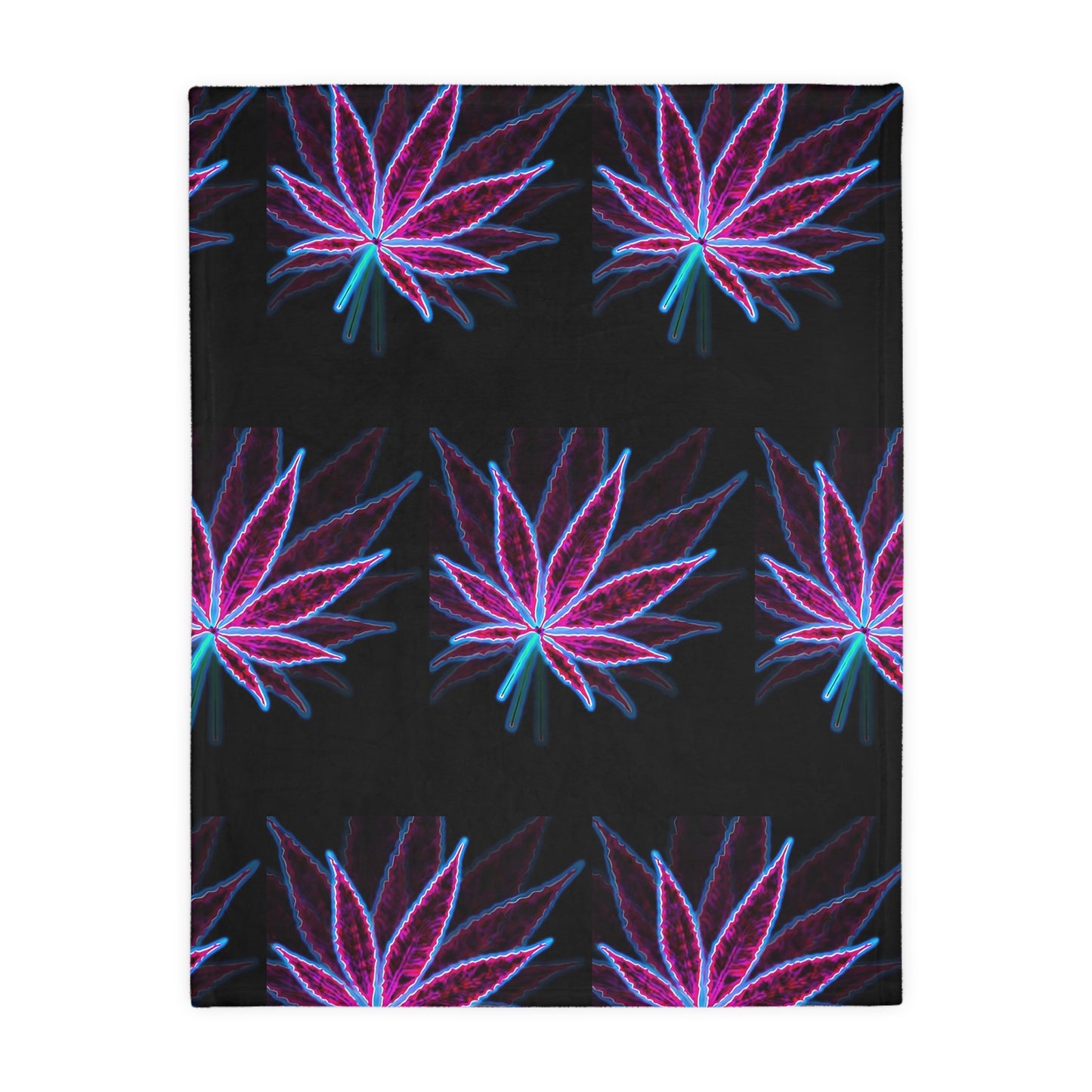 Herbal Medicine Velveteen Microfiber Blanket (Two-sided print)