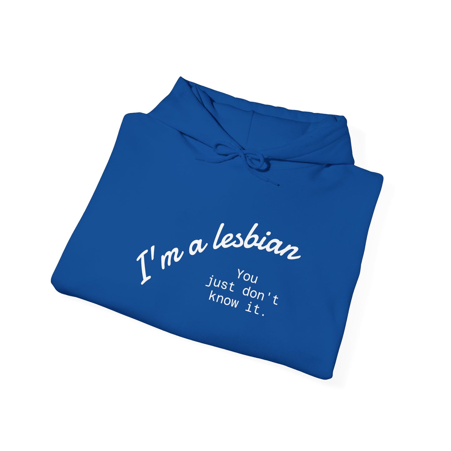 I'm a lesbian Hoodie, Unisex Sweatshirt, Casual Wear, Inclusive Gift