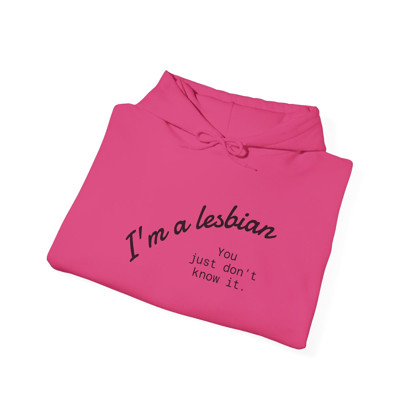 I'm a lesbian Hoodie, Unisex Sweatshirt, Casual Wear, Inclusive Gift