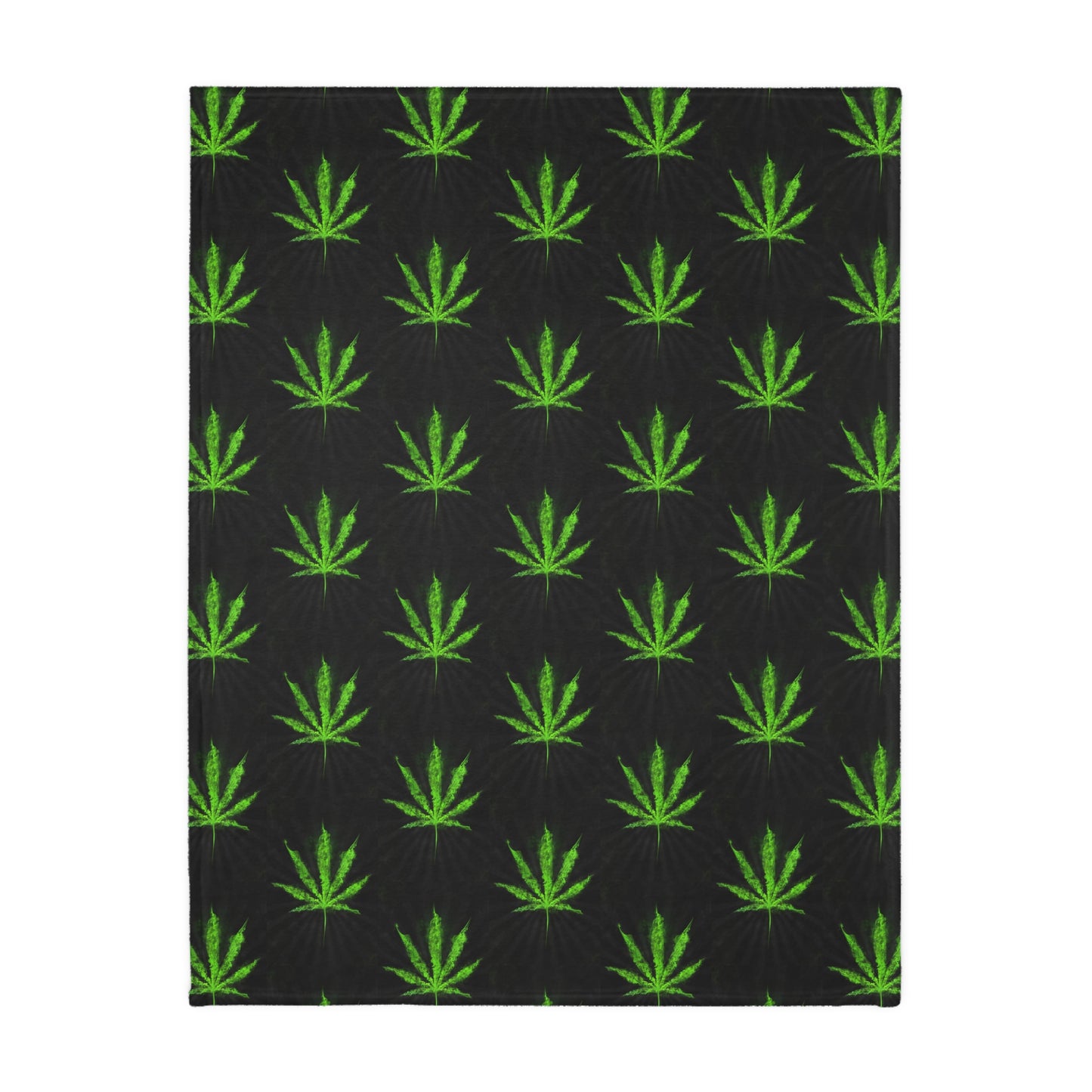 Herbal Medicine Velveteen Microfiber Blanket (Two-sided print)